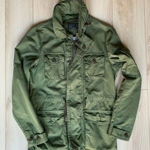 J Crew Field Mechanic Jacket, Olive, Size XS
